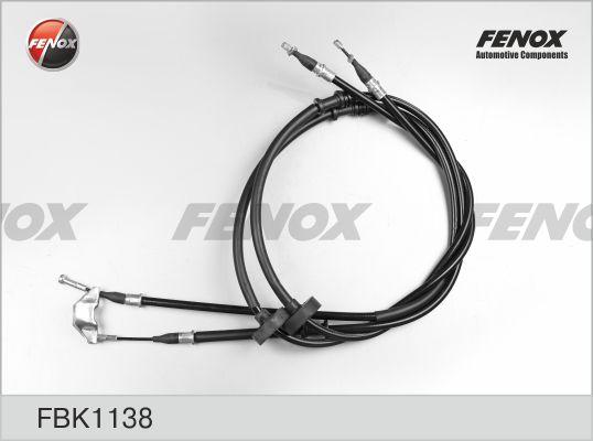 Fenox FBK1138 - Тросик, cтояночный тормоз autosila-amz.com