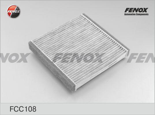 Fenox FCC108 - САЛОННЫЙ ФИЛЬТР NIissan X-Trail 01- 2.0, 2.5, Murano 03- 3.5, Teana 03-08 2.0-3.5, Subaru Forester 0 autosila-amz.com