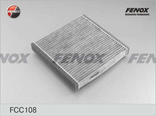 Fenox FCC108 - Фильтр воздуха в салоне autosila-amz.com