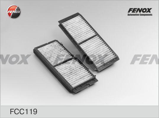Fenox FCC119 - Фильтр воздуха в салоне autosila-amz.com