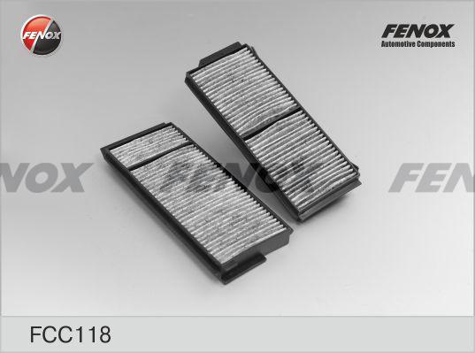 Fenox FCC118 - Фильтр воздуха в салоне autosila-amz.com