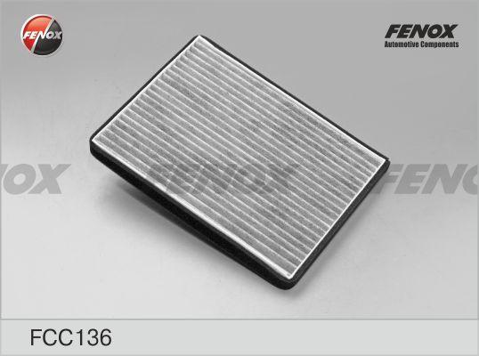 Fenox FCC136 - Фильтр воздуха в салоне autosila-amz.com