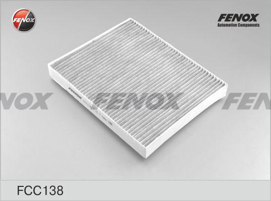 Fenox FCC138 - Фильтр воздуха в салоне autosila-amz.com
