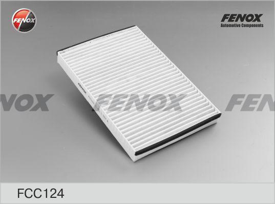 Fenox FCC124 - Фильтр салона угольный Opel Astra G/H 98- 1.2-2.2, 1.3-2.2CDTi, Zafira A 99- FCC124 autosila-amz.com