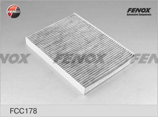 Fenox FCC178 - Фильтр воздуха в салоне autosila-amz.com