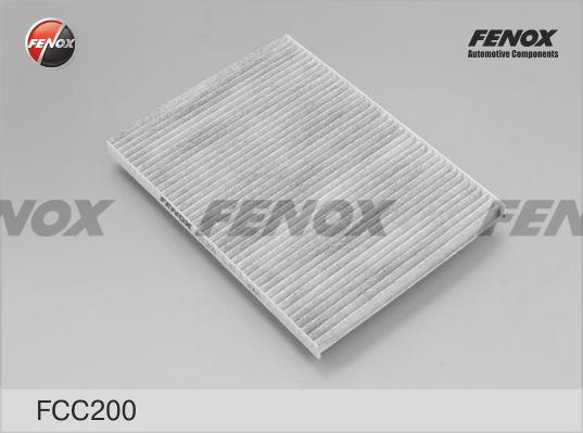 Fenox FCC200 - Фильтр воздуха в салоне autosila-amz.com