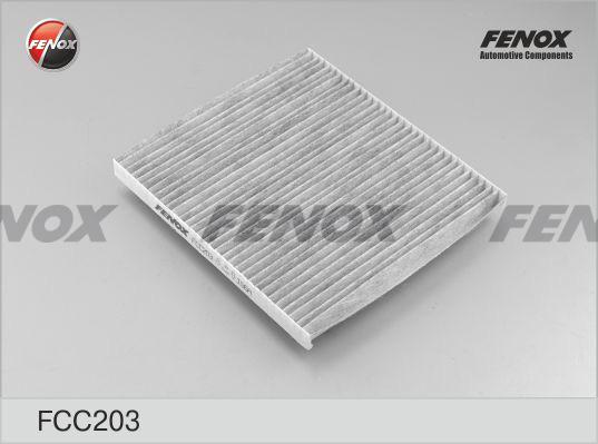 Fenox FCC203 - Фильтр воздуха в салоне autosila-amz.com