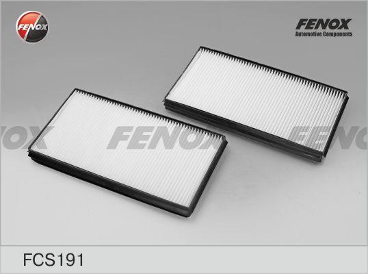 Fenox FCS191 - Фильтр воздуха в салоне autosila-amz.com