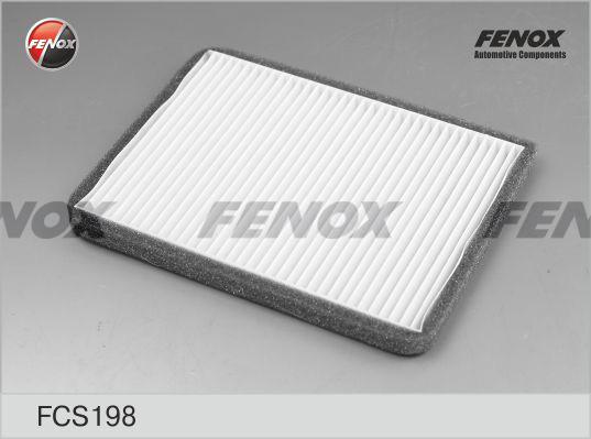 Fenox FCS198 - Фильтр воздуха в салоне autosila-amz.com