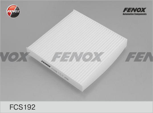 Fenox FCS192 - Фильтр воздуха в салоне autosila-amz.com