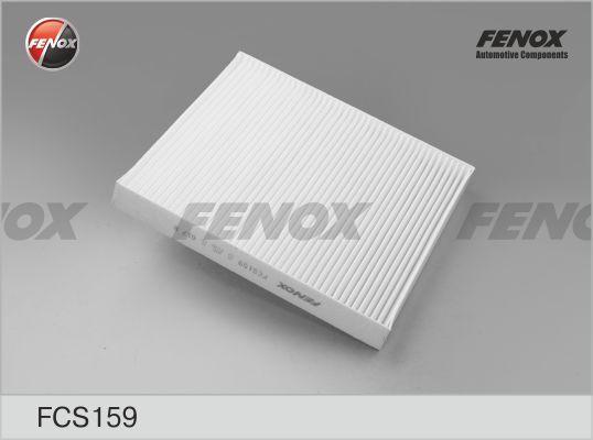 Fenox FCS159 - САЛОННЫЙ ФИЛЬТР Opel Astra G 98-05 1.6-2.2, 1.7-2.2DTi, H 04- 1.4, Zafira 99- 1.6-2.0, 1.7-2.2DTi autosila-amz.com