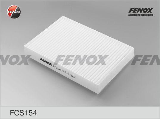 Fenox FCS154 - Фильтр воздуха в салоне autosila-amz.com