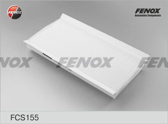 Fenox FCS155 - Фильтр воздуха в салоне autosila-amz.com