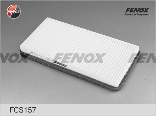 Fenox FCS157 - Фильтр воздуха в салоне autosila-amz.com