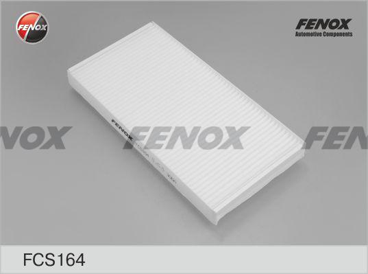 Fenox FCS164 - Фильтр воздуха в салоне autosila-amz.com