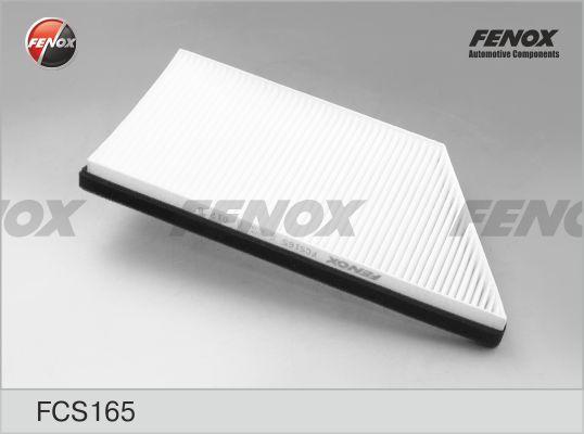 Fenox FCS165 - САЛОННЫЙ ФИЛЬТР Peugeot 206 98- 1.1-2.0, 1.4-2.0HDi autosila-amz.com