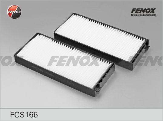 Fenox FCS166 - Фильтр воздуха в салоне autosila-amz.com