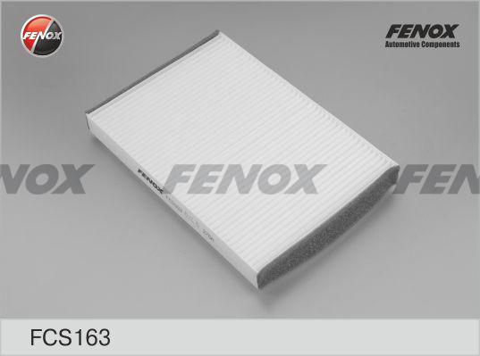 Fenox FCS163 - Фильтр воздуха в салоне autosila-amz.com