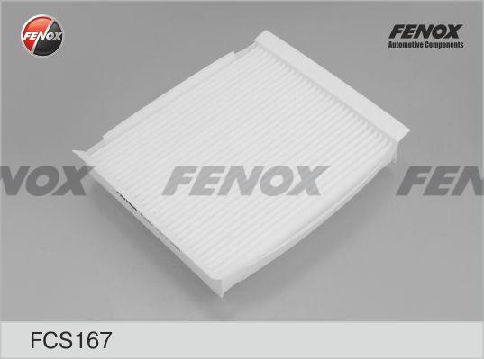 Fenox FCS167 - Фильтр воздуха в салоне autosila-amz.com