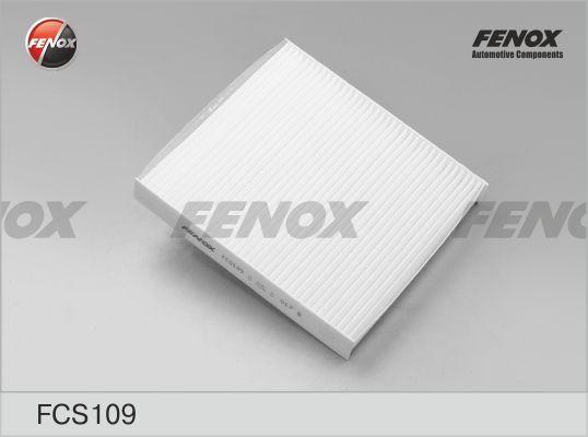 Fenox FCS109 - Фильтр воздуха в салоне autosila-amz.com