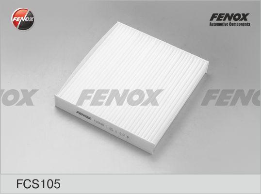 Fenox FCS105 - Фильтр воздуха в салоне autosila-amz.com