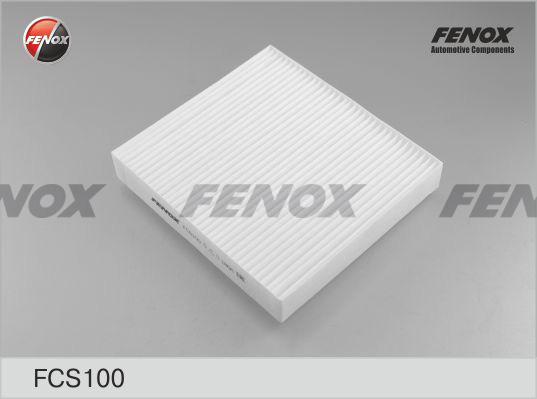 Fenox FCS100 - Фильтр воздуха в салоне autosila-amz.com