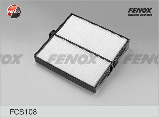 Fenox FCS108 - Фильтр воздуха в салоне autosila-amz.com