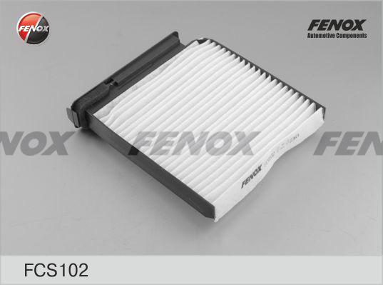 Fenox FCS102 - Фильтр воздуха в салоне autosila-amz.com
