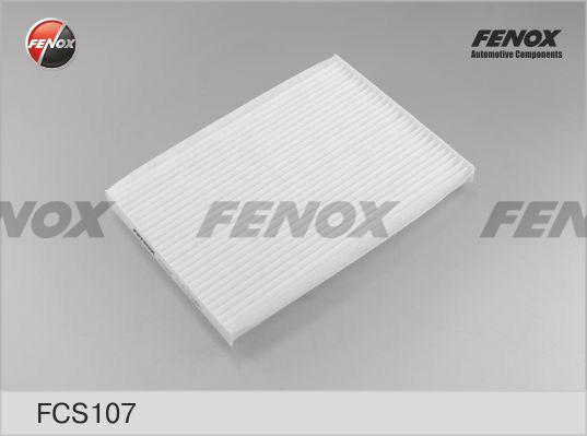 Fenox FCS107 - Фильтр воздуха в салоне autosila-amz.com