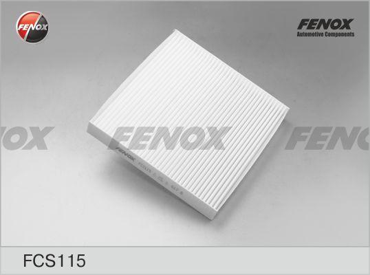 Fenox FCS115 - Фильтр воздуха в салоне autosila-amz.com