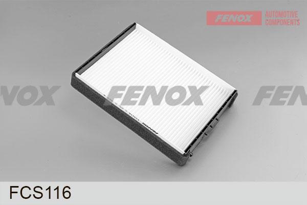 Fenox FCS116 - Фильтр воздуха в салоне autosila-amz.com