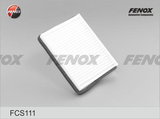 Fenox FCS111 - Фильтр воздуха в салоне autosila-amz.com