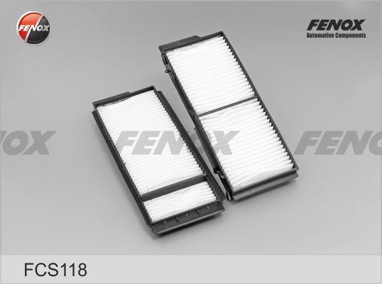 Fenox FCS118 - Фильтр воздуха в салоне autosila-amz.com