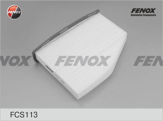 Fenox FCS113 - Фильтр воздуха в салоне autosila-amz.com