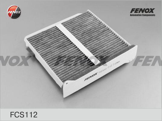 Fenox FCS112 - Фильтр воздуха в салоне autosila-amz.com