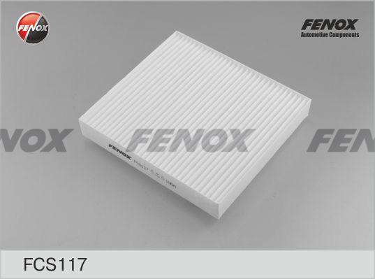 Fenox FCS117 - Фильтр воздуха в салоне autosila-amz.com