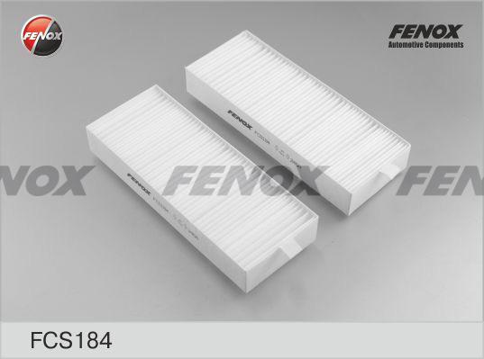 Fenox FCS184 - Фильтр воздуха в салоне autosila-amz.com