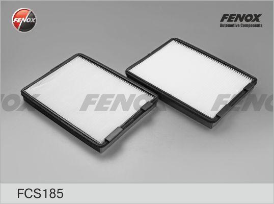 Fenox FCS185 - Фильтр воздуха в салоне autosila-amz.com