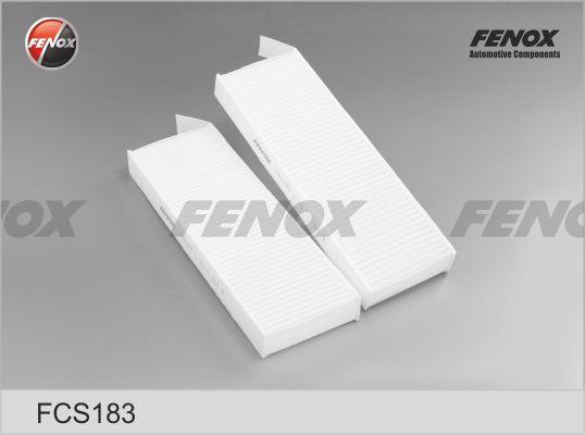 Fenox FCS183 - Фильтр воздуха в салоне autosila-amz.com