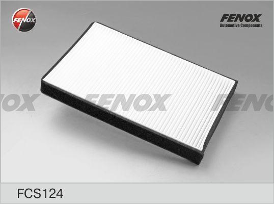 Fenox FCS124 - САЛОННЫЙ ФИЛЬТР Opel Astra G/H 98- 1.2-2.2, 1.3-2.2CDTi, Zafira A 99- 1.6-2.2, 2.0DTi, 2.2DTi autosila-amz.com