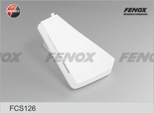 Fenox FCS126 - Фильтр воздуха в салоне autosila-amz.com