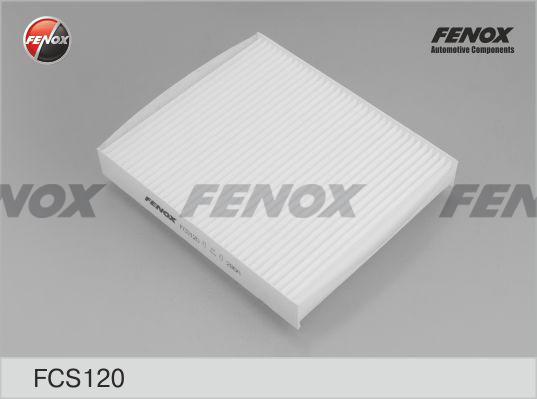 Fenox FCS120 - Фильтр воздуха в салоне autosila-amz.com