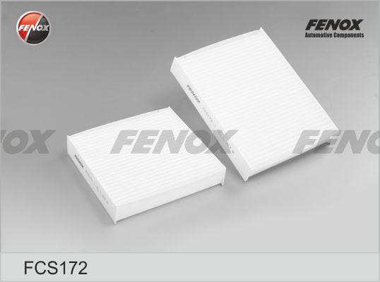 Fenox FCS172 - Фильтр воздуха в салоне autosila-amz.com
