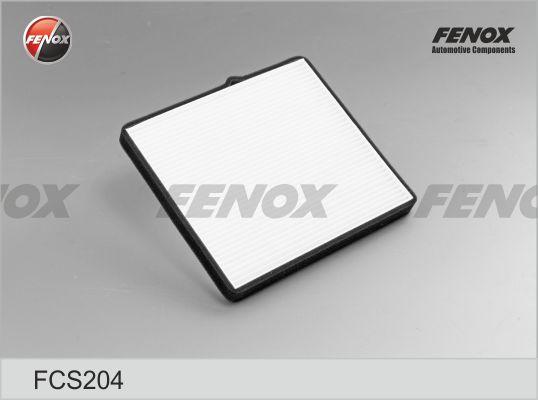 Fenox FCS204 - Фильтр воздуха в салоне autosila-amz.com