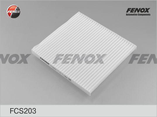 Fenox FCS203 - Фильтр воздуха в салоне autosila-amz.com