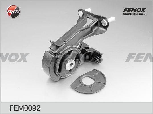 Fenox FEM0092 - Подушка, опора, подвеска двигателя autosila-amz.com
