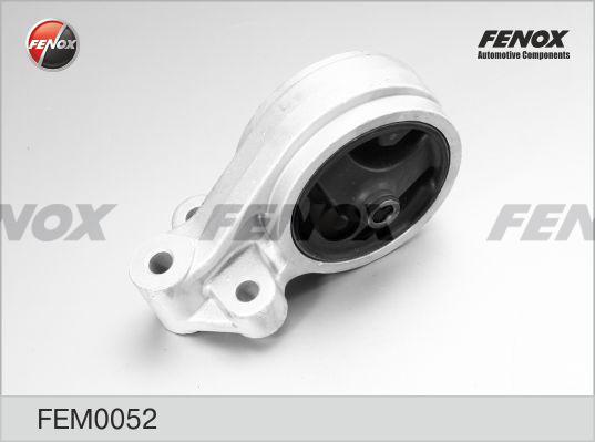 Fenox FEM0052 - Подушка, опора, подвеска двигателя autosila-amz.com