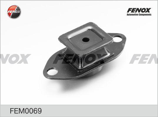 Fenox FEM0069 - Подушка, опора, подвеска двигателя autosila-amz.com