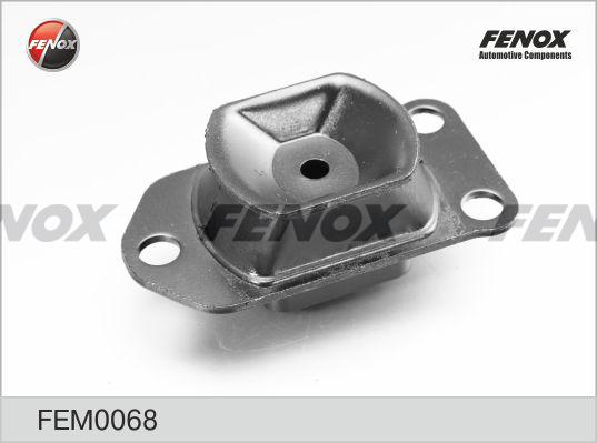Fenox FEM0068 - Подушка, опора, подвеска двигателя autosila-amz.com
