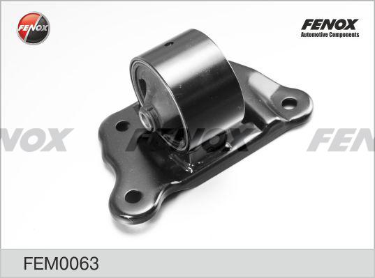 Fenox FEM0063 - Подушка, опора, подвеска двигателя autosila-amz.com